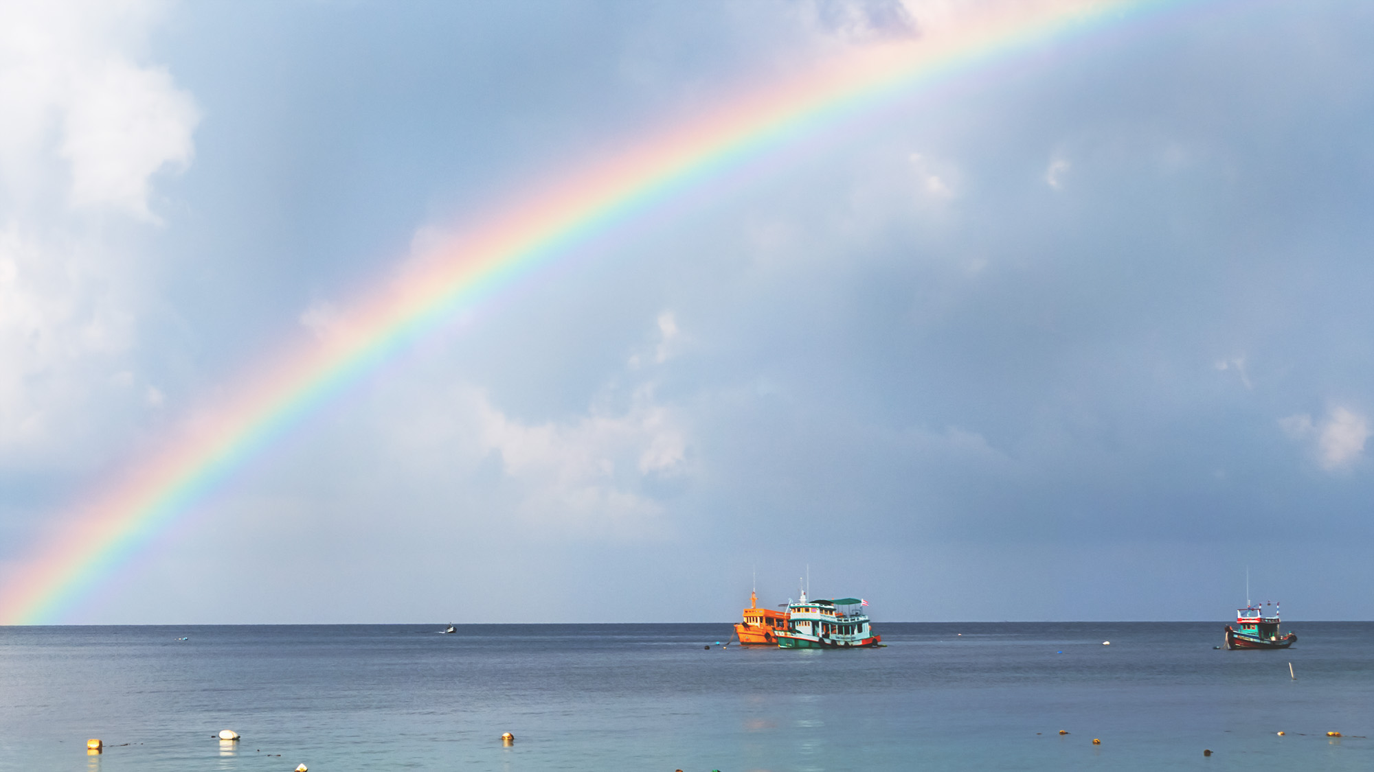 Sairee Beach, Koh Tao, Thailand, Rainbow Thailand